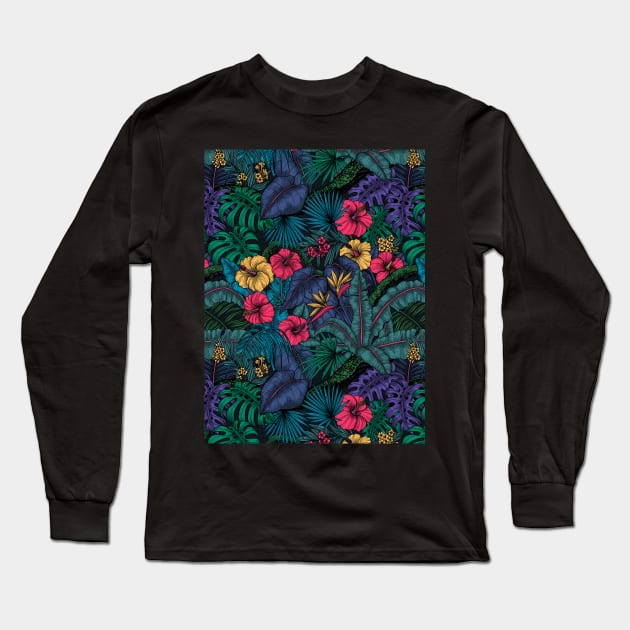 Tropical garden Long Sleeve T-Shirt by katerinamk